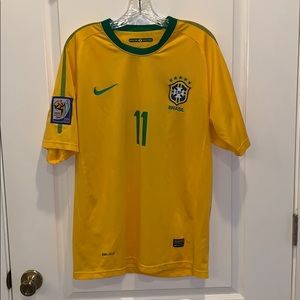 Brazil F.C. Robinho jersey South Africa 2010